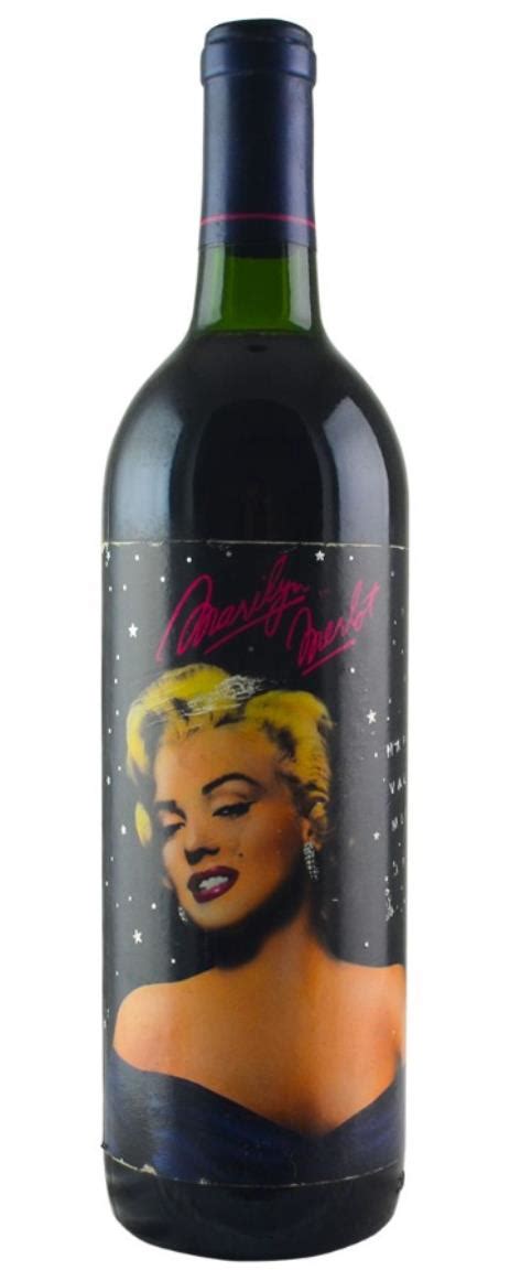 marilyn monroe merlot|marilyn merlot 1989 value.